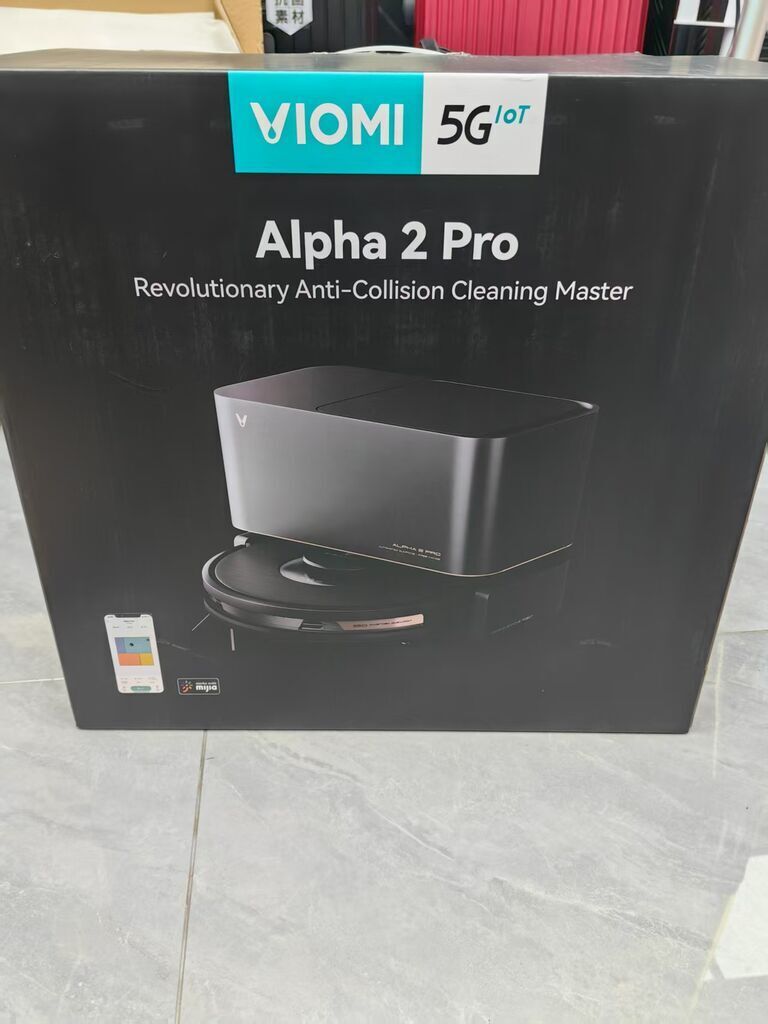 Robot Hút Bụi Lau Nhà Viomi Alpha 2 Pro – Tự Đổ Rác, Dọn Nhà Chuẩn Công Nghệ AI